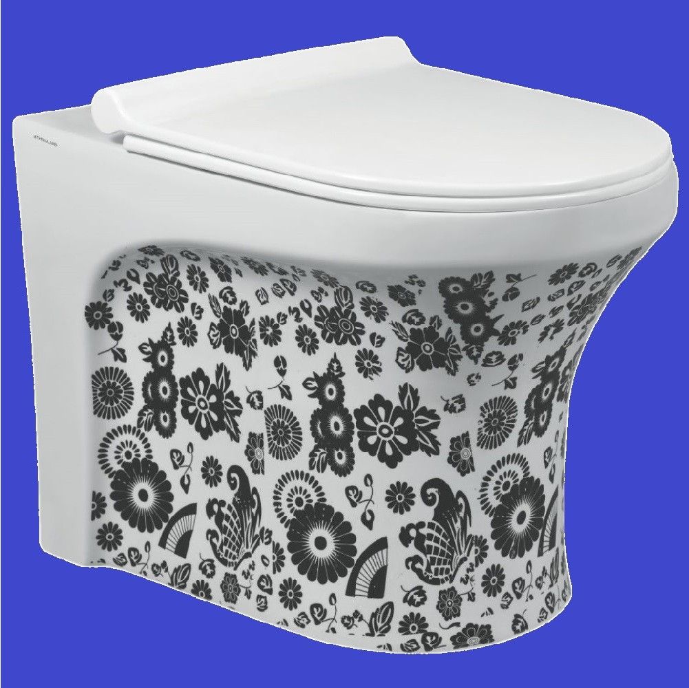 Designer European Water Closet Western Toilet Floor Mounted Commode EWC S Trap Western Commode-image-46