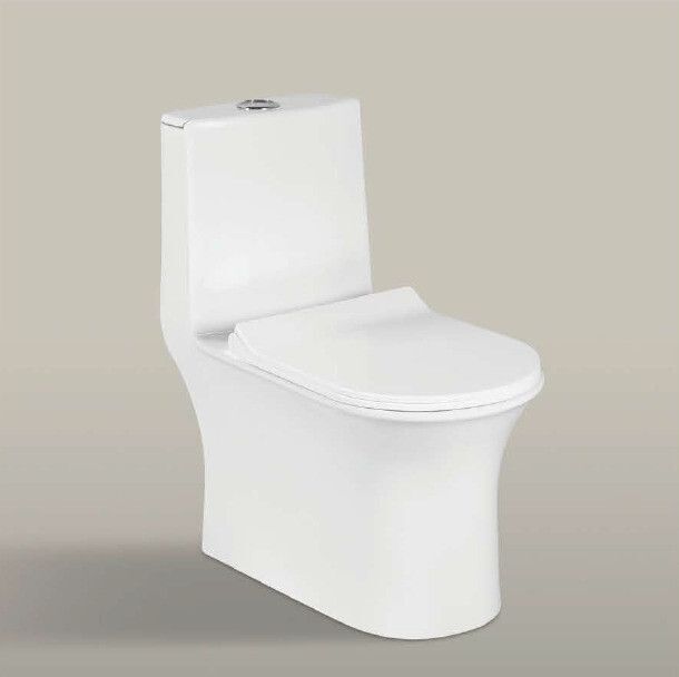 solano Premium Quality Western Toilet/Water Closet/Commode With Soft Close Toilet Seat S/1006 "S" Trap 225MM (9 inch) One Piece Western Commode-picture-44