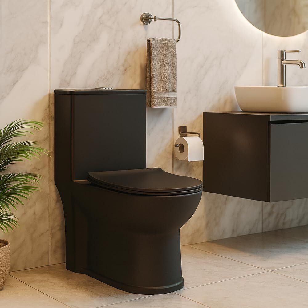 Premium Ceramic Rimless One Piece Western Toilet/Commode for Toilet Western Commode