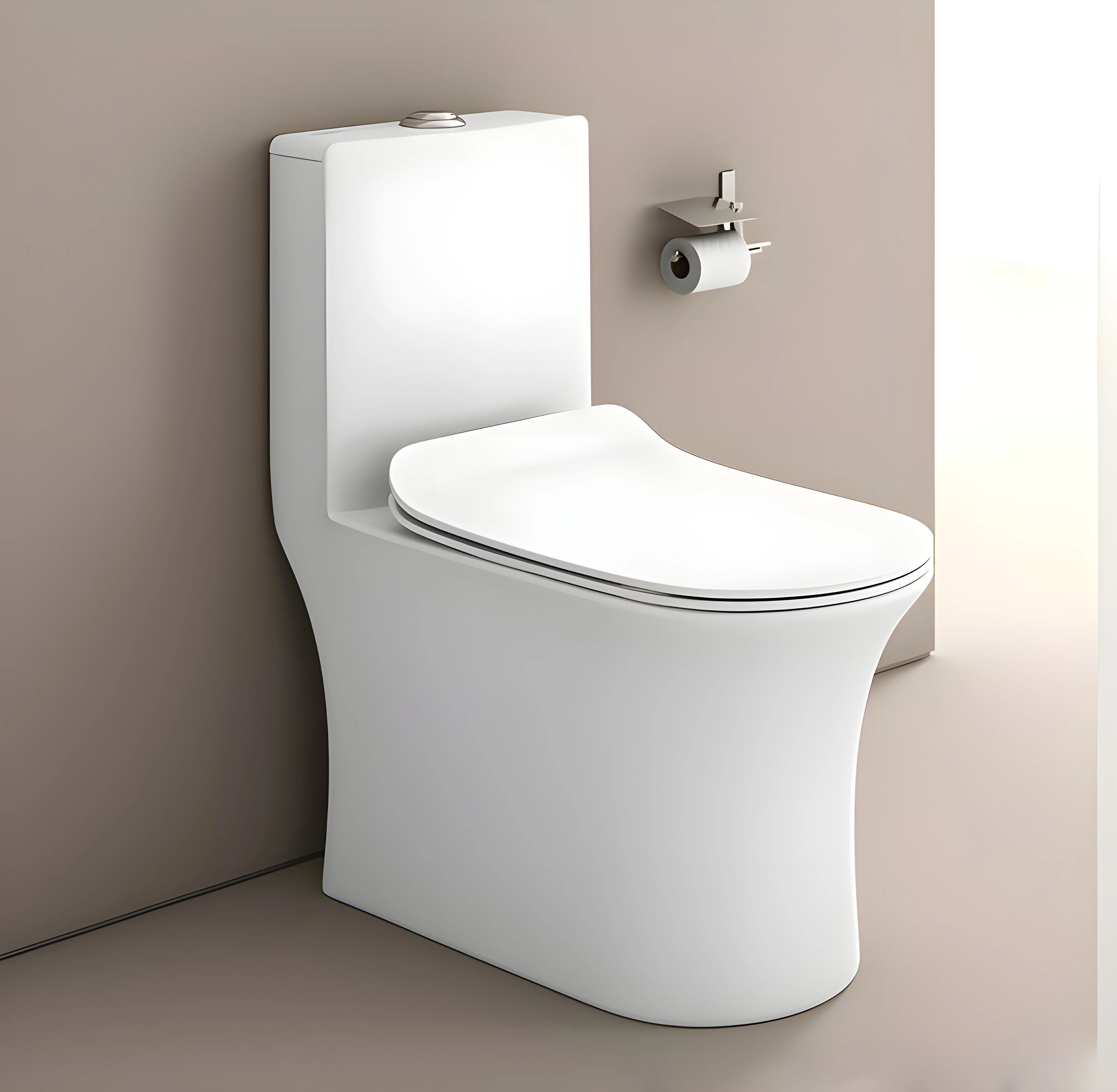 lurexa Bath CT/ S TRAP 22cm OR 9inch/ RIMLESS/ SWIRL SIPHONIC FLUSH/ Floor Mount/ 68*37.5*76cm/ 27*15*30inch/ EWCs / One Piece Toilet/ Western Commode-picture-29