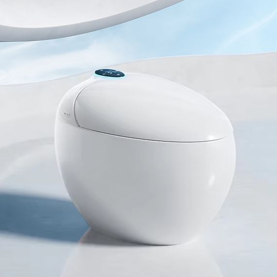 UNIWELL Smart One Piece Toilet | Ceramic Floor Mounted WC with Syphonic Flush | US-7004 Western Commode-picture-35