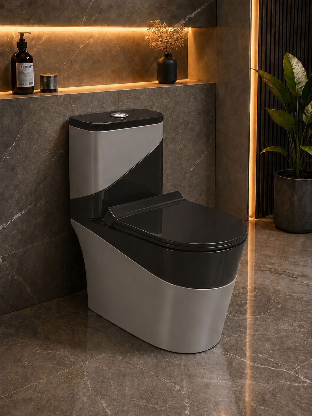 Commode Chair Round Lurexa premium designer one piece western toilet | Price History ...