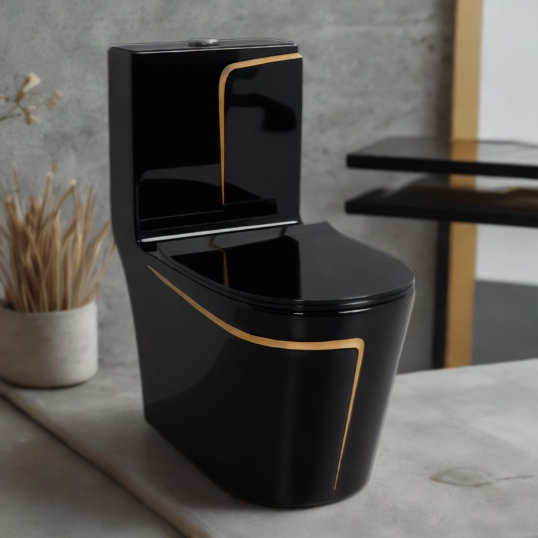 aimniwell international Unique Western Bathroom Commode / Toilet commode with Seat / Scratch proof / S trap Outlet AI1010 Western Commode-picture-43
