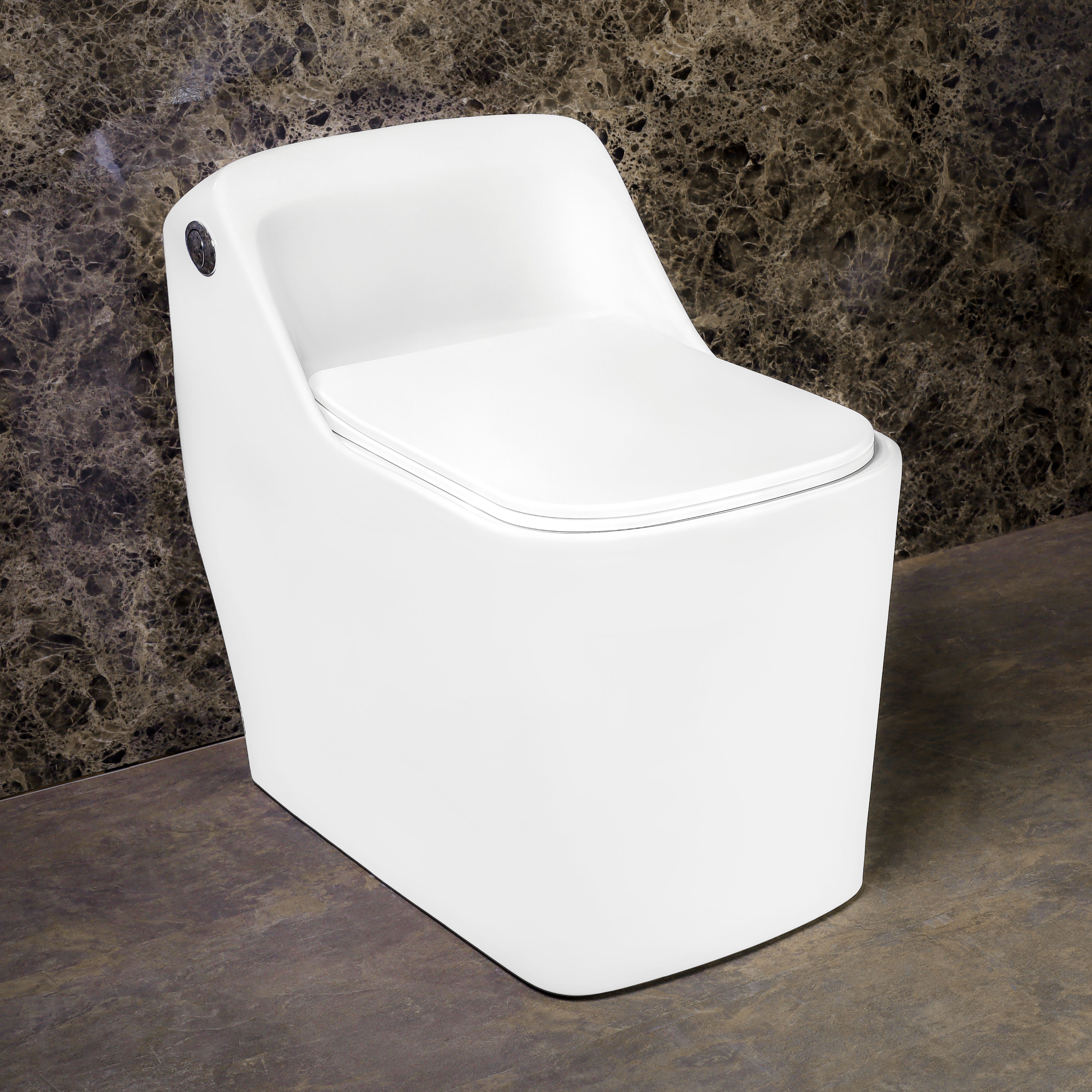 homemates Premium Western Floor Mounted One Piece Water Closet Ceramic Toilet/Commode. HM-1FlushW-TOILET-1 Western Commode-picture-13