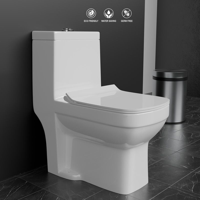 S-trap 9105- Spenta CERAMIC FLOOR MOUNT ONE PIECE WESTERN TOILET Western Commode-image-44