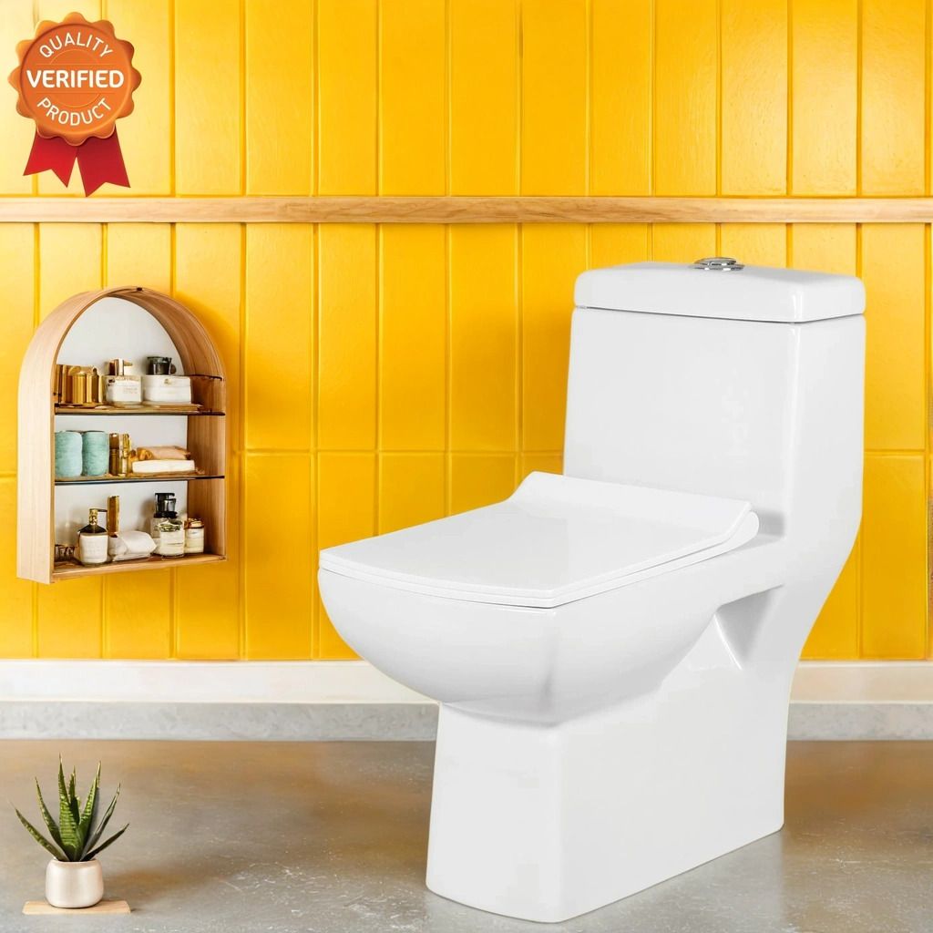 cara mark Arydo/Water Closet/Commode With Seat-S Trap Outlet Premium Grade Floor Mounted Western Toilet with soft close sheet cover Western Commode-picture-46
