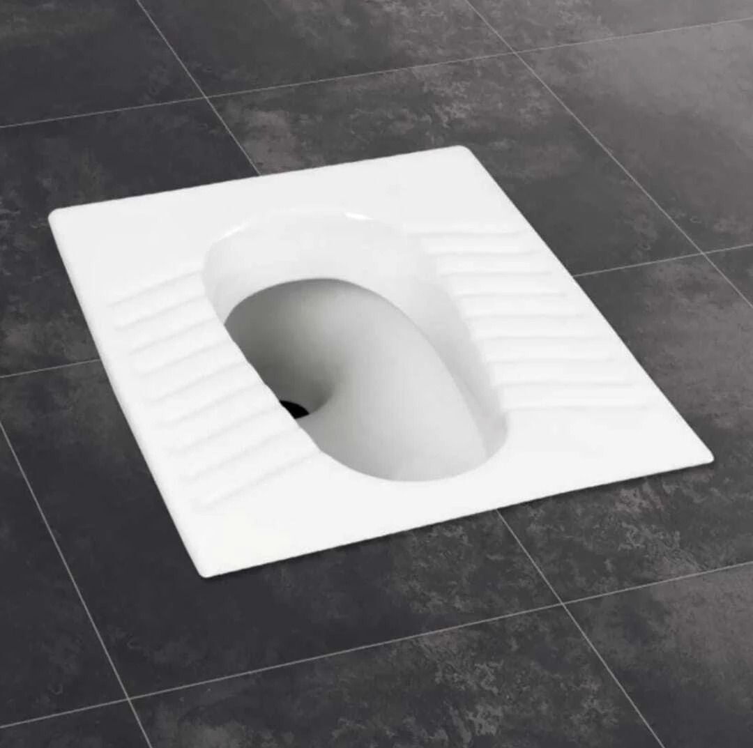 solano 20" Premium Quality Sweltos Brand White Orrisa Pan For Bathroom Floor Mounted 20" Indian Commode-picture-33