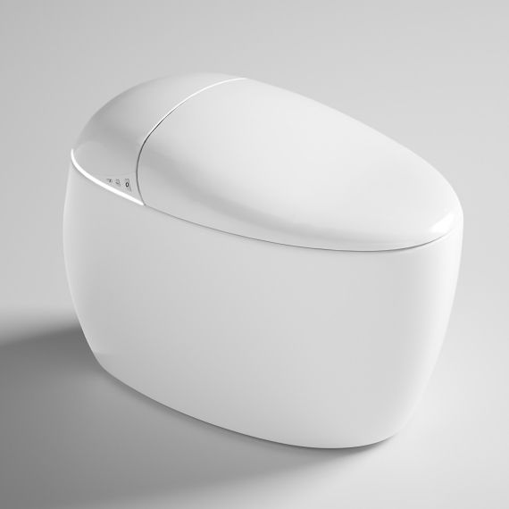 UNIWELL Smart One Piece Toilet | Ceramic Floor Mounted WC with Syphonic Flush US 7009 Western Commode-picture-13