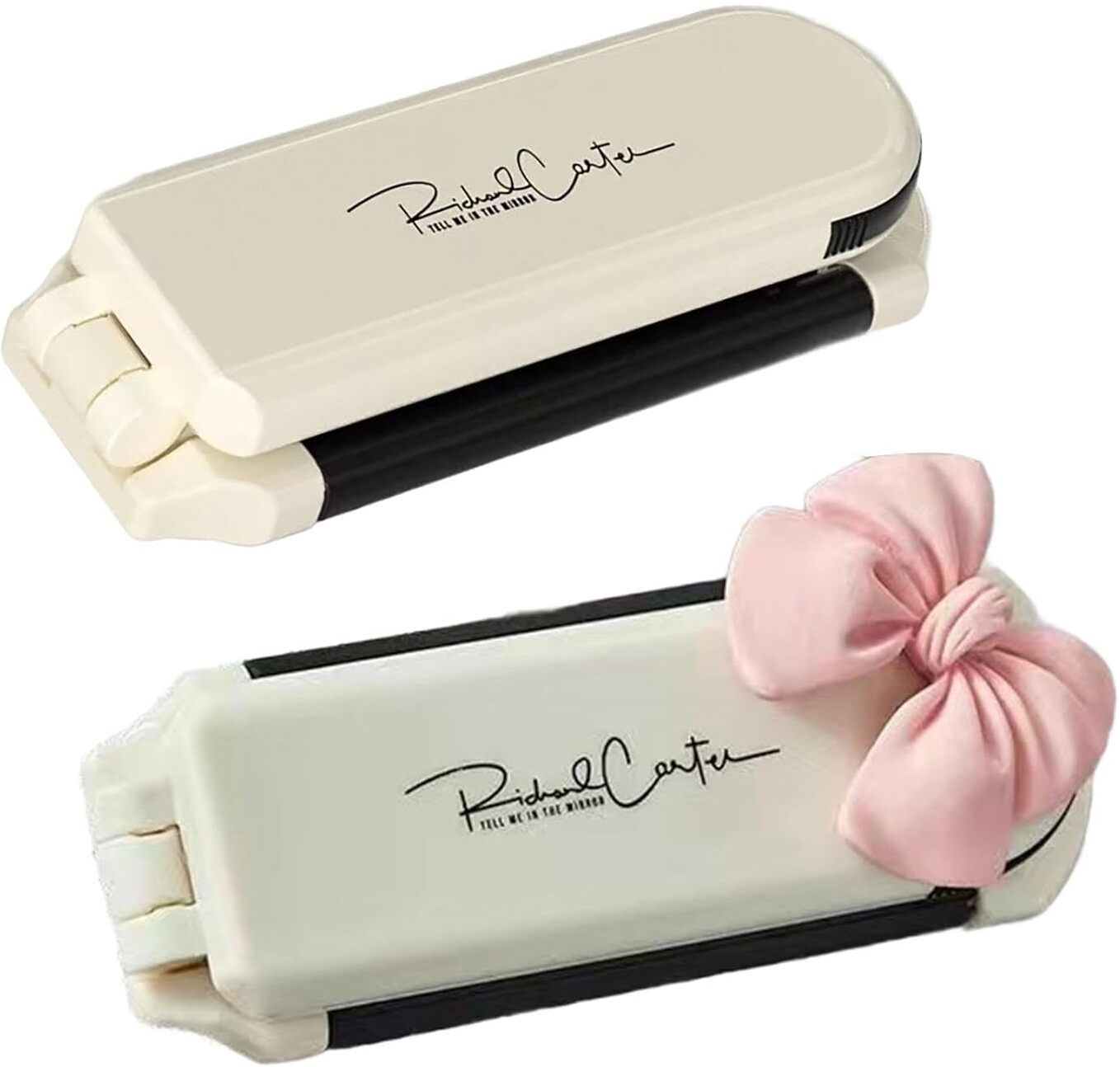 Folded Hair Comb With Mirror Small Hair Comb For Men Women Adults Kids Purse.-image-11