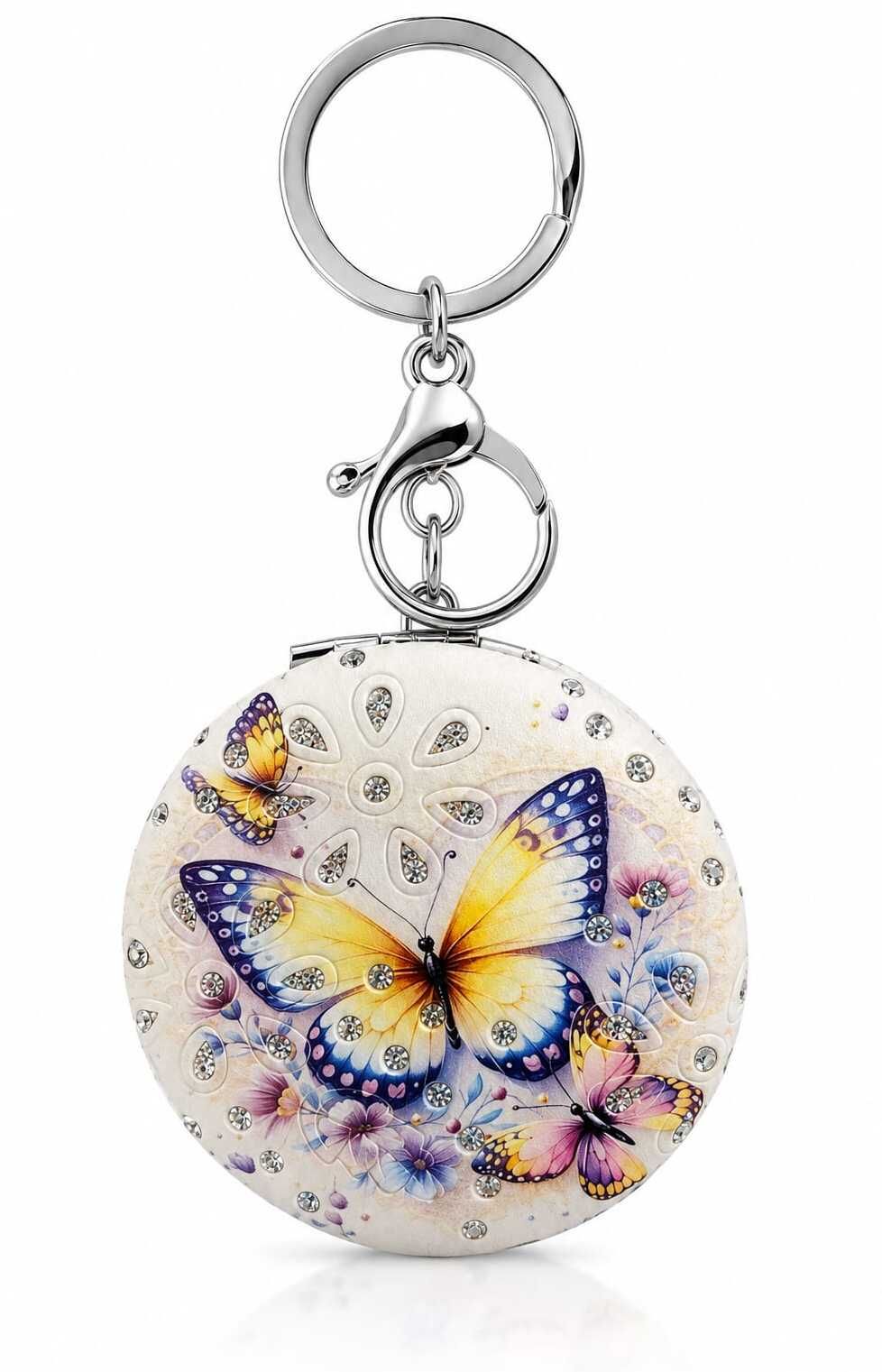 abhayant enterprises CUTE BUTTERFLY POCKET MIRROR-picture-19