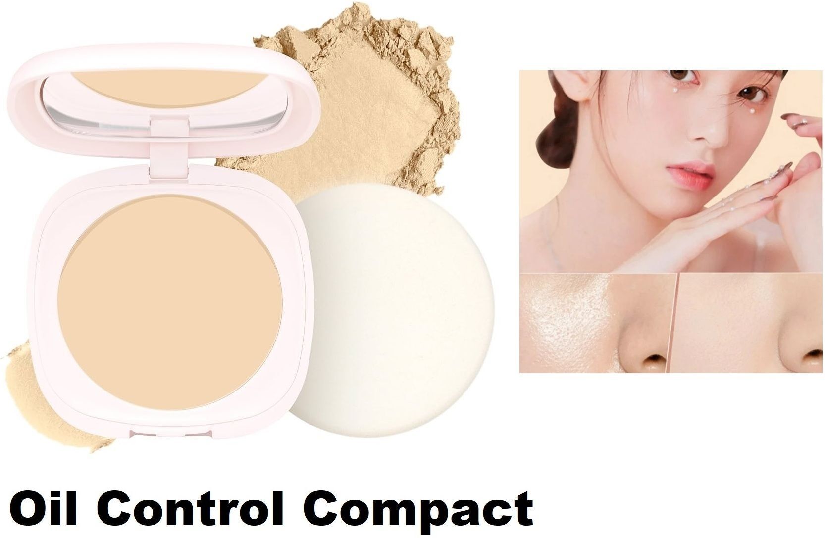 neycare Professional Weightless Stay Matte Powder | Oil Control Compact-picture-23