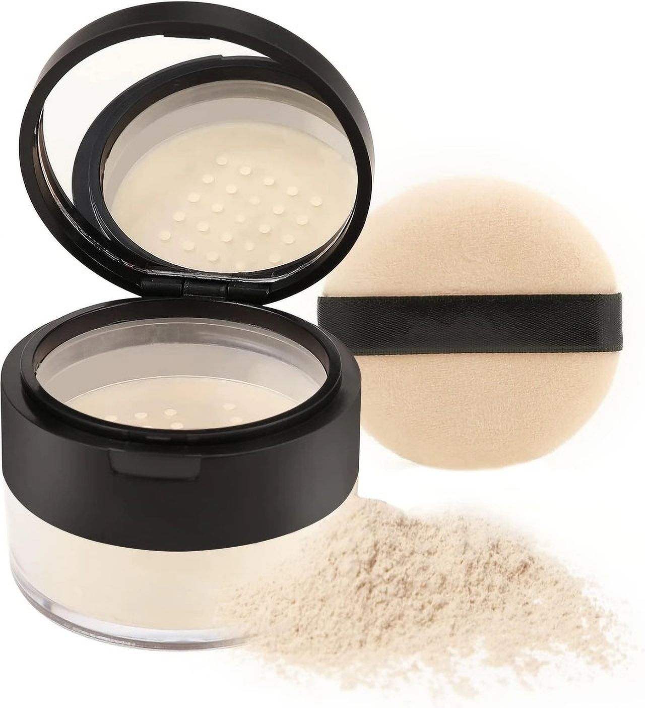 Loose Powder For ALL Skin,Matte finish... Compact-image-1