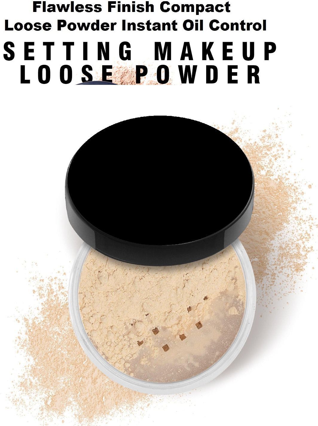 neycare Makeup Shine Control Makeup Setting Powder Compact-picture-41