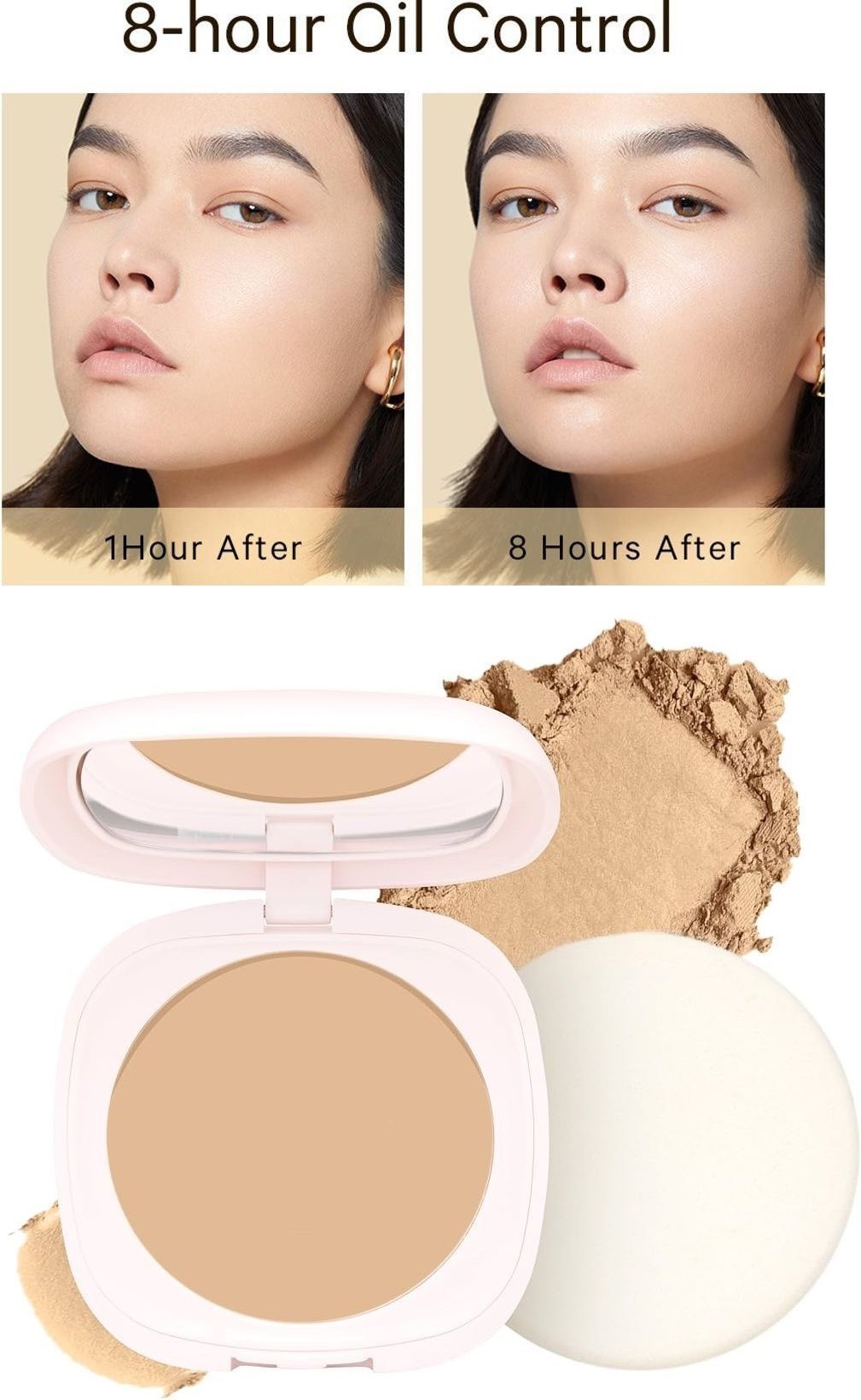 neycare Matte Mattifying Powder Oil Control & Long Lasting Finish Compact-picture-19