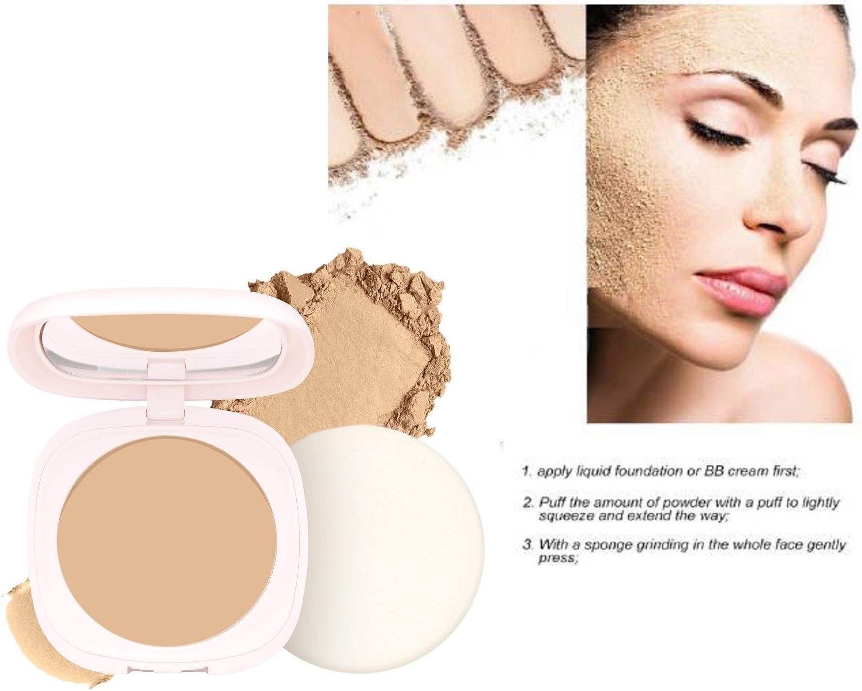 neycare Best Oil Control Compact Powder Lightweight Compact-picture-32