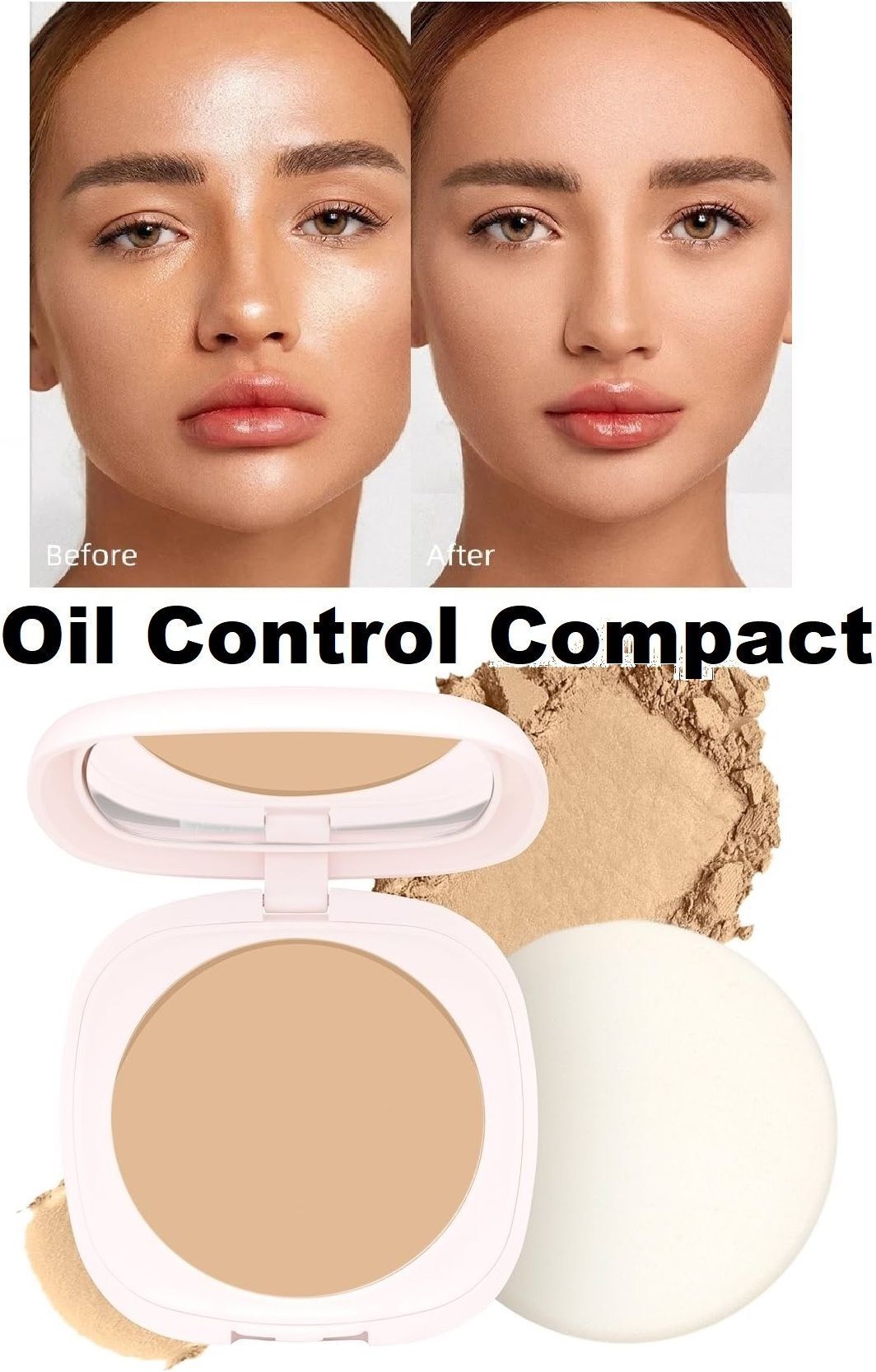 neycare Best Oil Control Matte Finish Flawless Skin Compact Powder Compact-picture-17