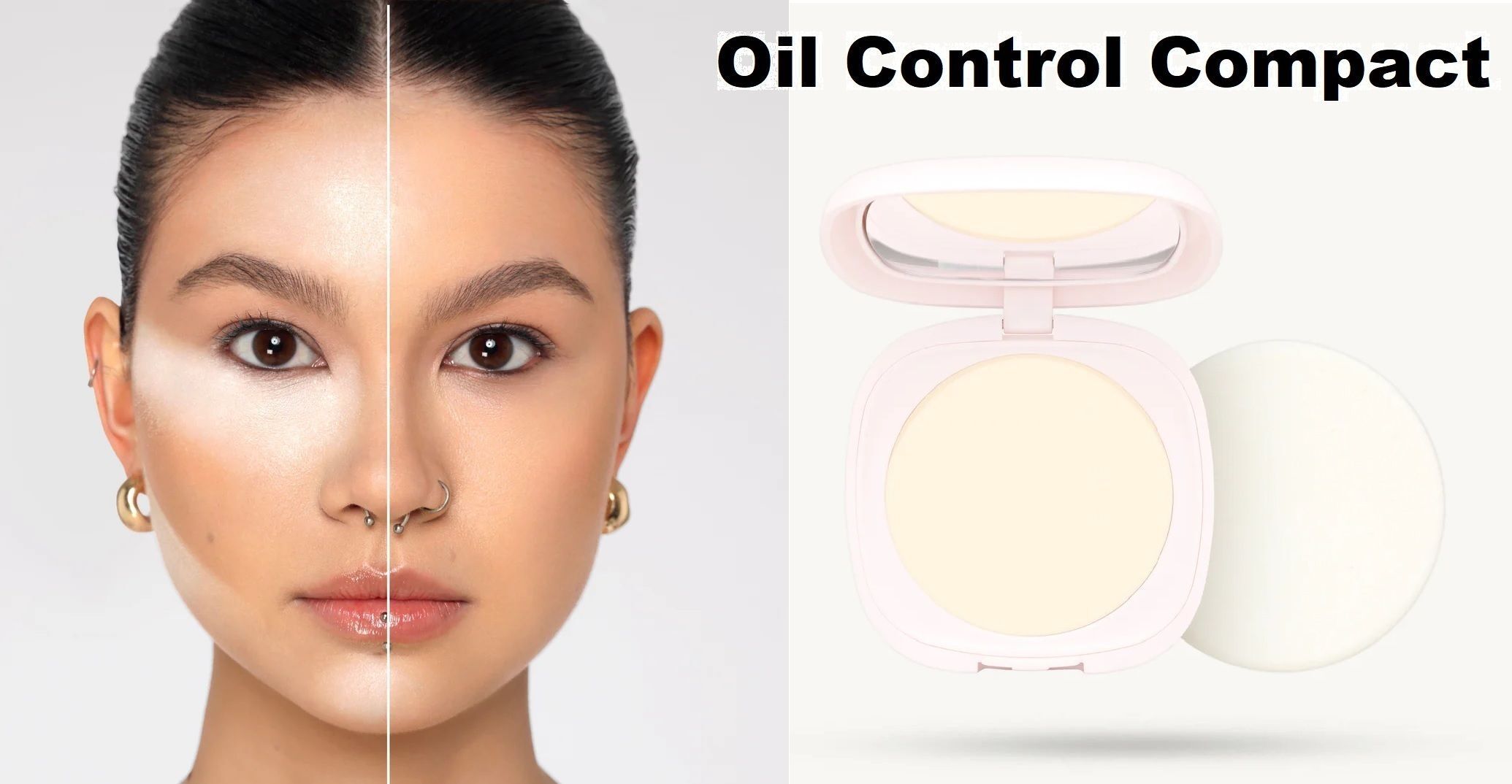 neycare New Oil Control Matte Finish Flawless Skin Compact Powder Compact-picture-18