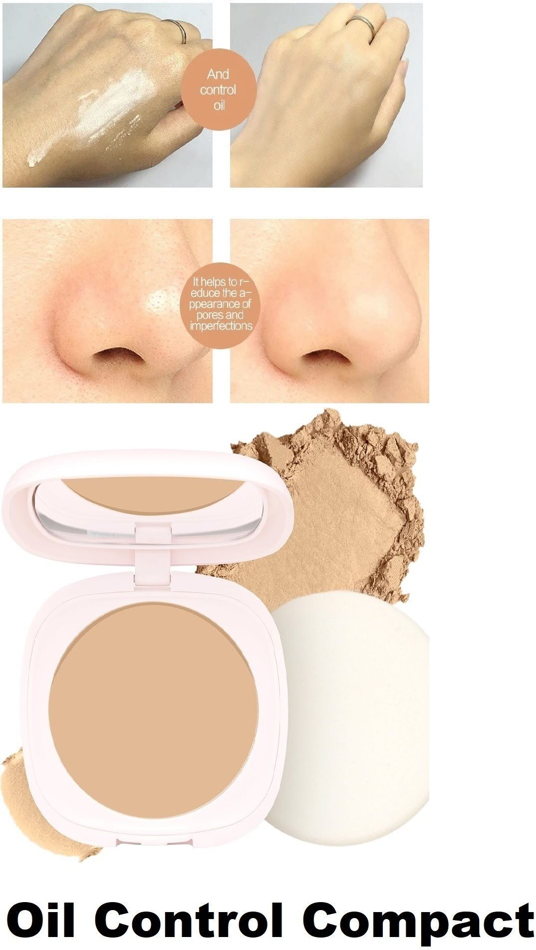 neycare Perfect Weightless Stay Matte Powder | Oil Control Compact-picture-25