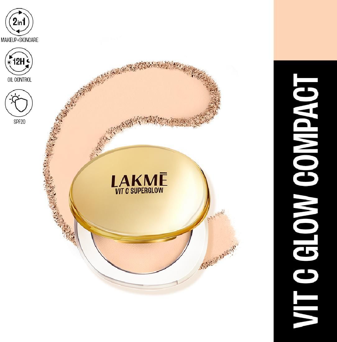 Makeup+Skincare VitC Superglow Skin Perfecting Compact Ivory10 Compact