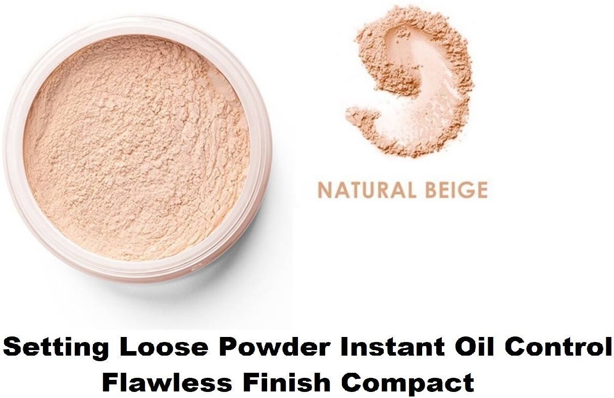 amosfia Professional Banana Loose Powder, Long-Lasting, Shine Control, Lightweight Compact-picture-11