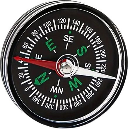 kebica Mini Compass Pocket Button Design Compass for Hiking, Camping 2 pc Compass-picture-17