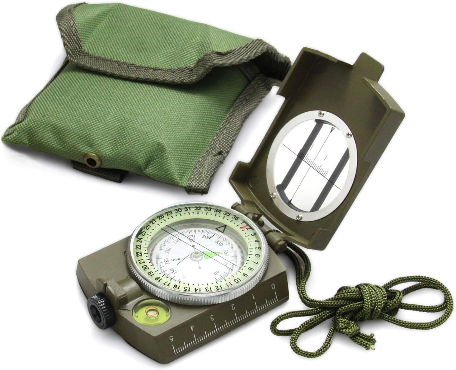 Multi function Compass / Military Army Metal Waterproof Compass ( Pack of 1 ) Compass