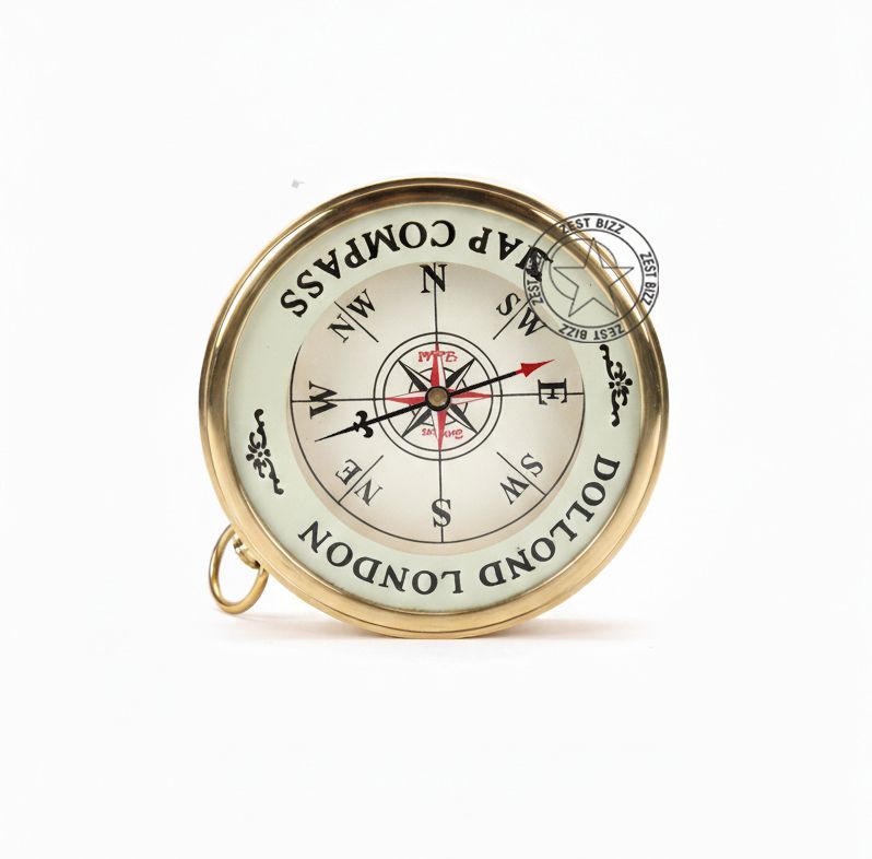 zest bizz Brass Sundial Round Compass 2.5 ACXW Compass-picture-18