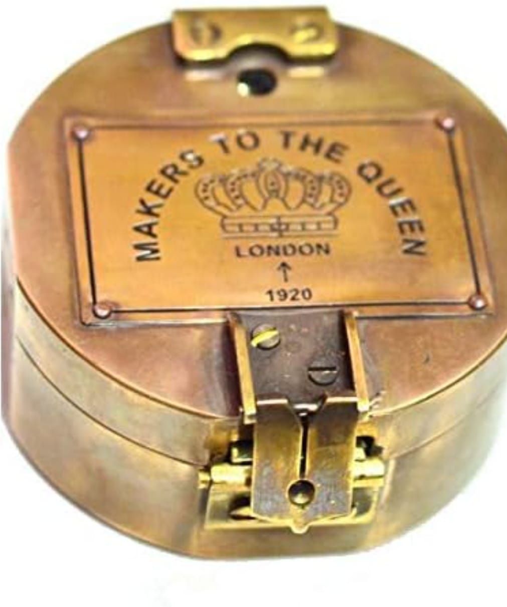 auntiqueindia Brass Brunton Compass Compass-picture-14