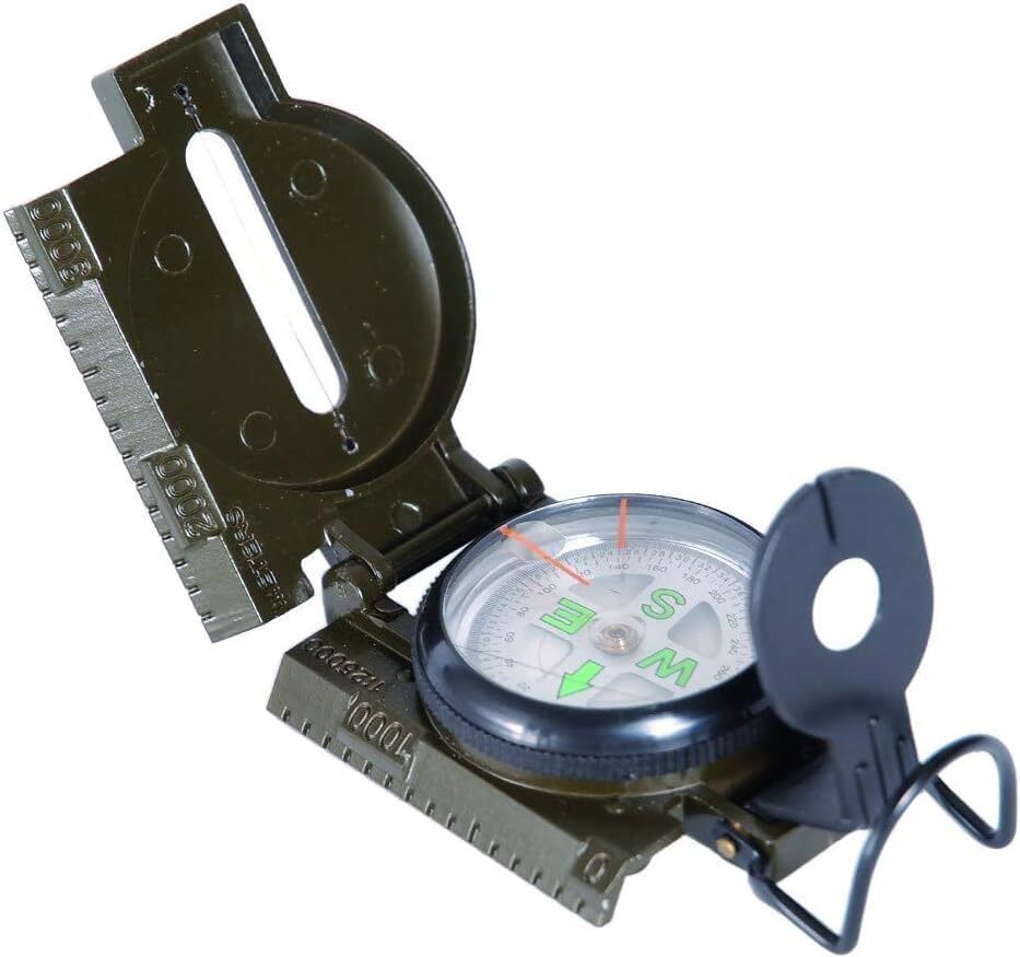 eis Magnetic Military Folding Scale Pocket Suitable for Camping Outdoor Compass-picture-18