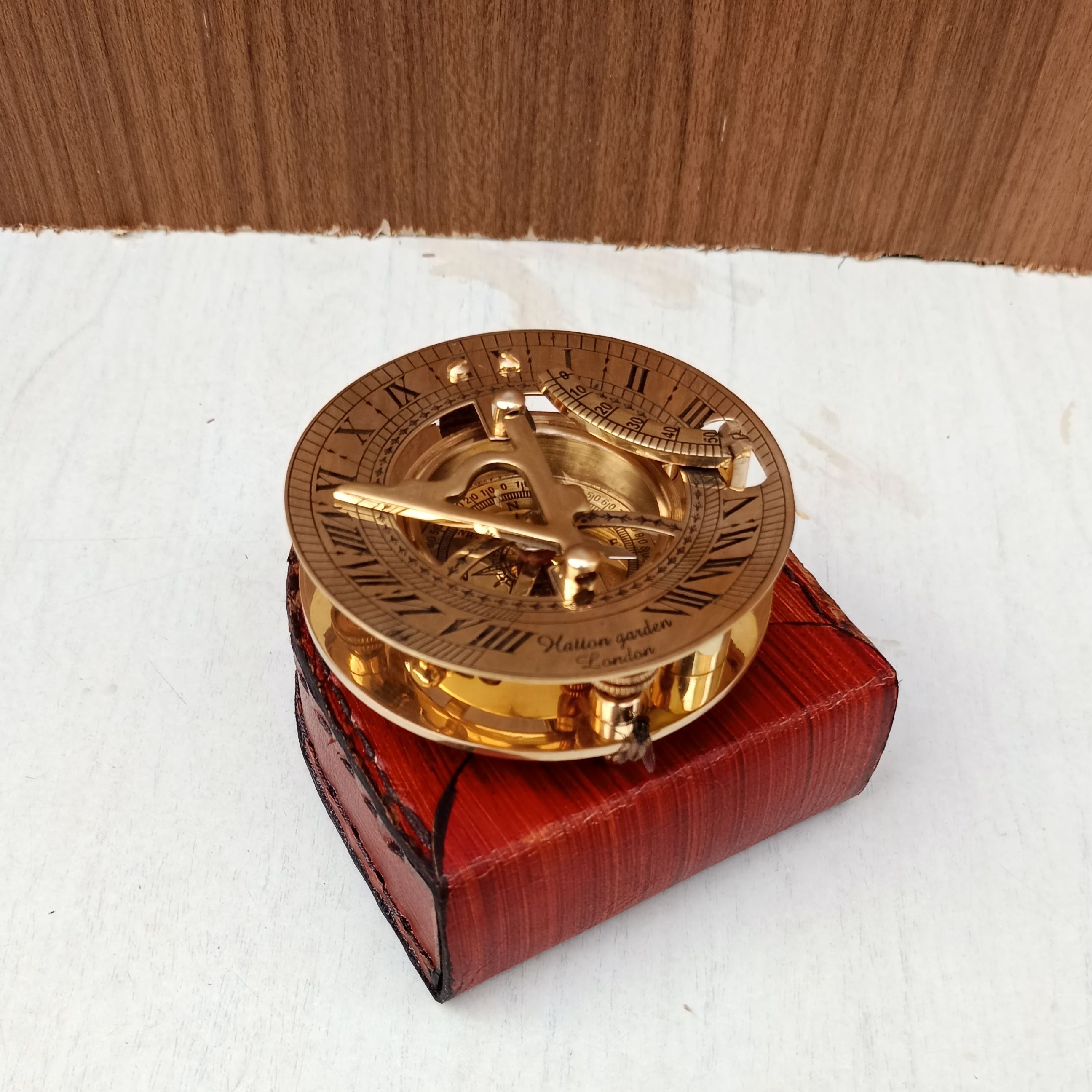 creativenauticals Brass Sundial Compass Compass-picture-30