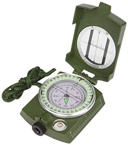 msravisagar High Accuracy Metal Waterproof Military Compass For Directions Compass-picture-19