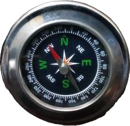 Stainless SMALL Steel Directional Magnetic Compass for Travel Compass-image-31