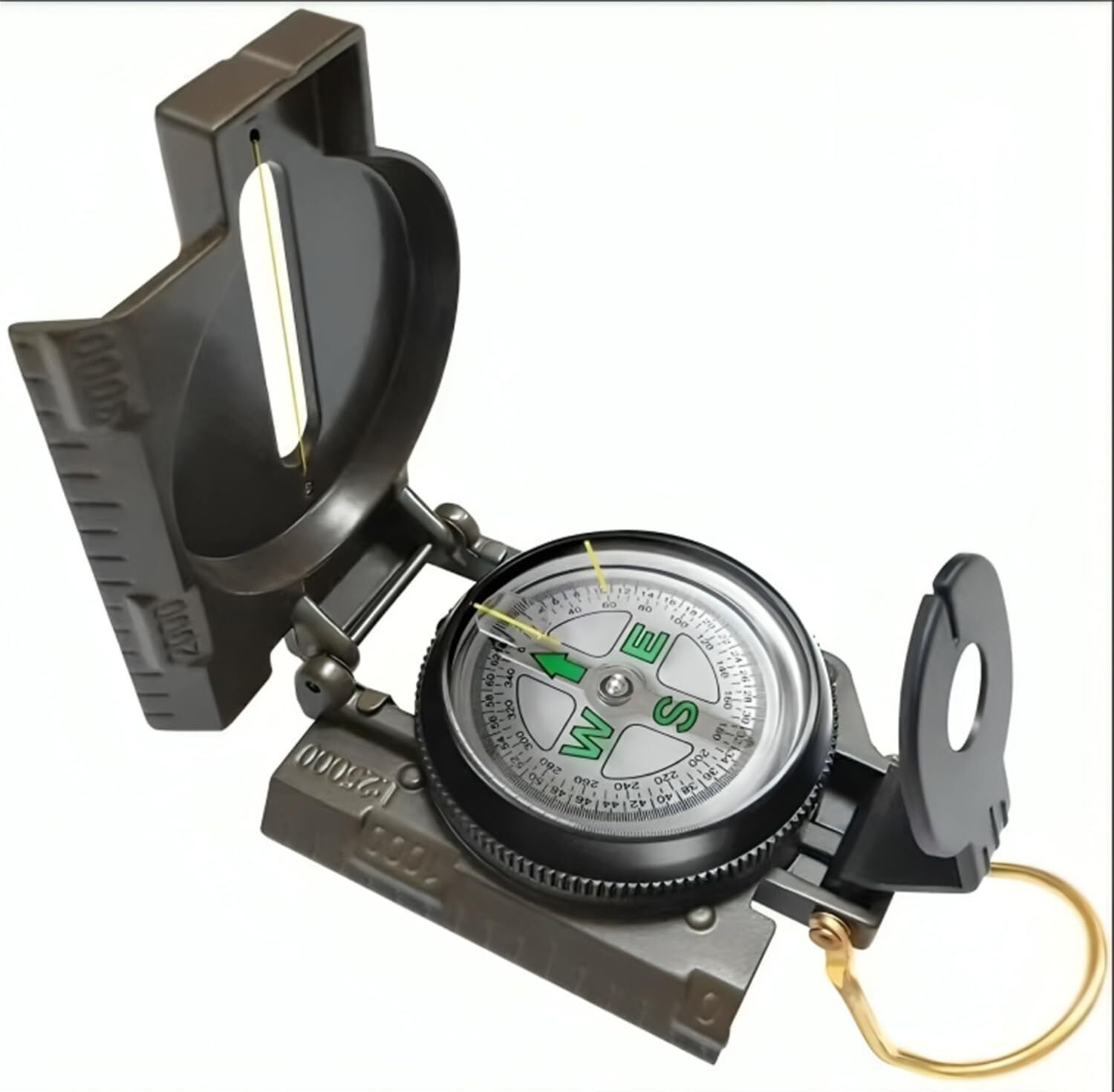 Lensatic Compass, Accurate Waterproof Hand Held Compasses Compass-image-21