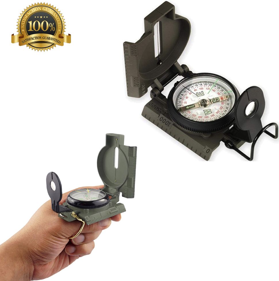 outdoor camping hiking portable pocket compass