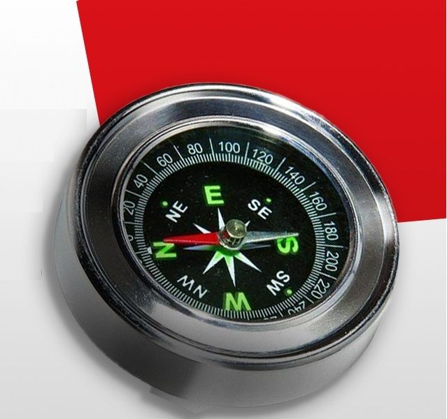 Stainless Steel Directional Pocket Magnetic Compass Compass