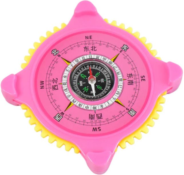 -in-1 Navigation/Direction North-South Compass with Clock Compas Compass