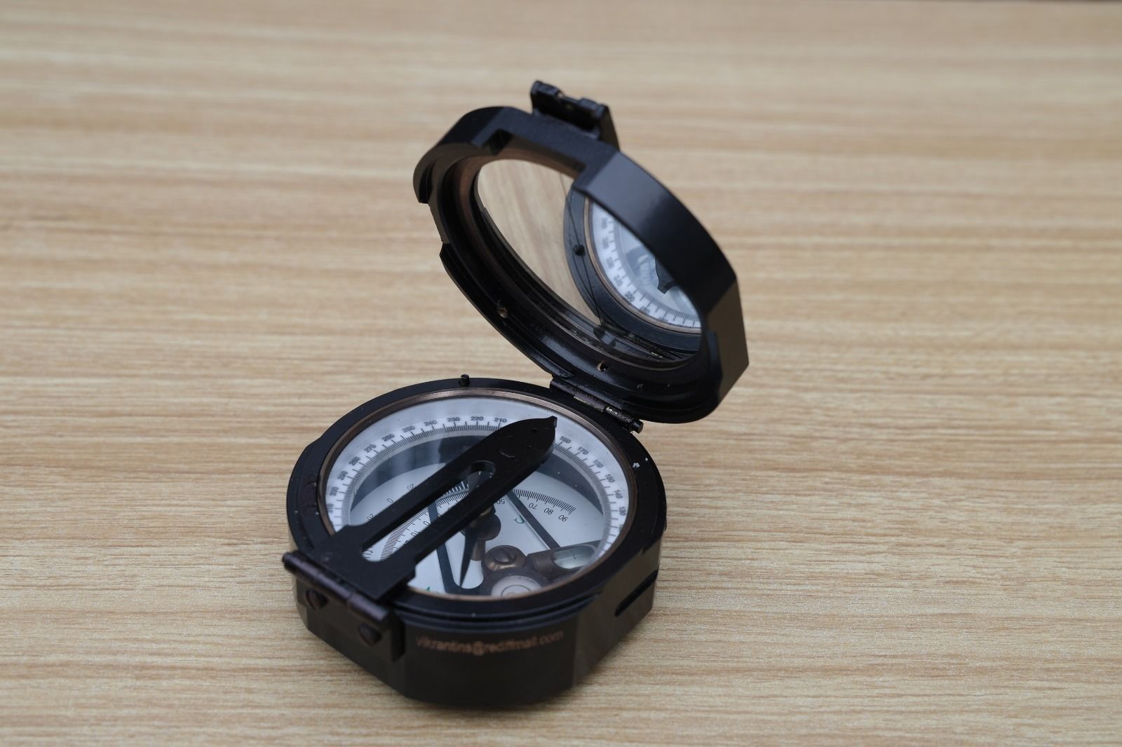 vikrant Instrument Brunton Compass | Brass Geological | Survey Testing & Measuring Compass-picture-25