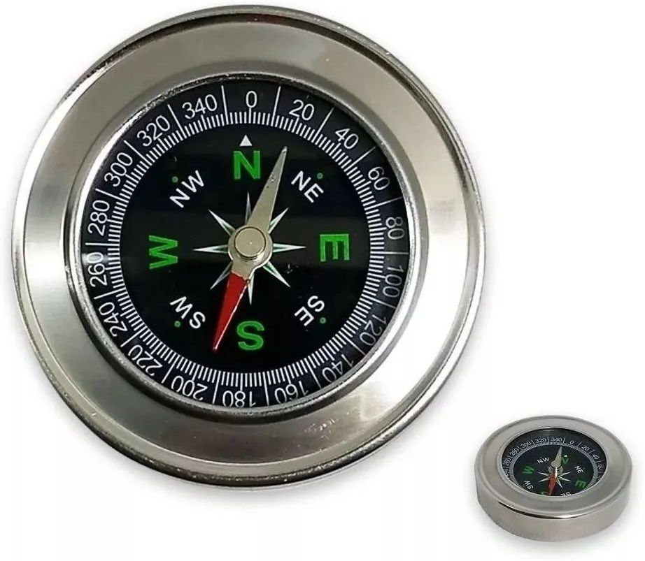 astound Magnetic Compass Navigator High Accuracy-Silver Compass-picture-18