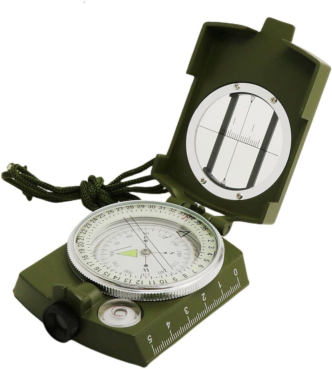Compass K4580 Sportneer Survival Compass Military Camping Hiking Map Navigation Compass-image-47