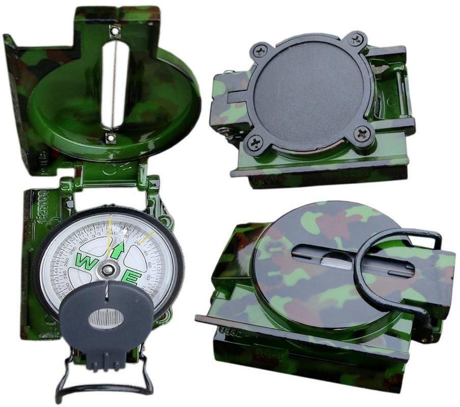 Professional High Accuracy Metal Waterproof Military Compass for Directions Compass