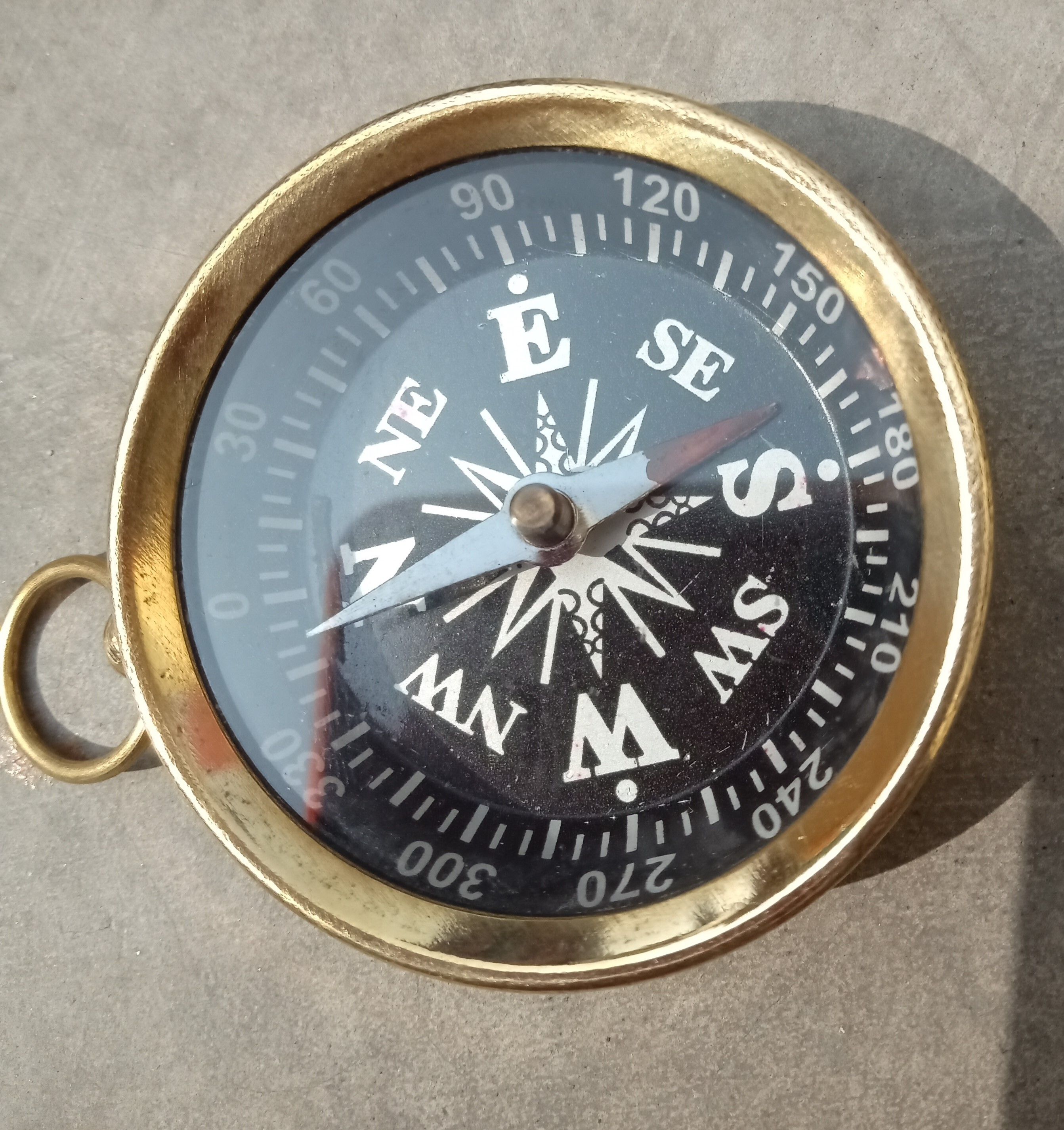 antique nautical creations Antique Brass Direction Finder Pocket Compass Compass-picture-37