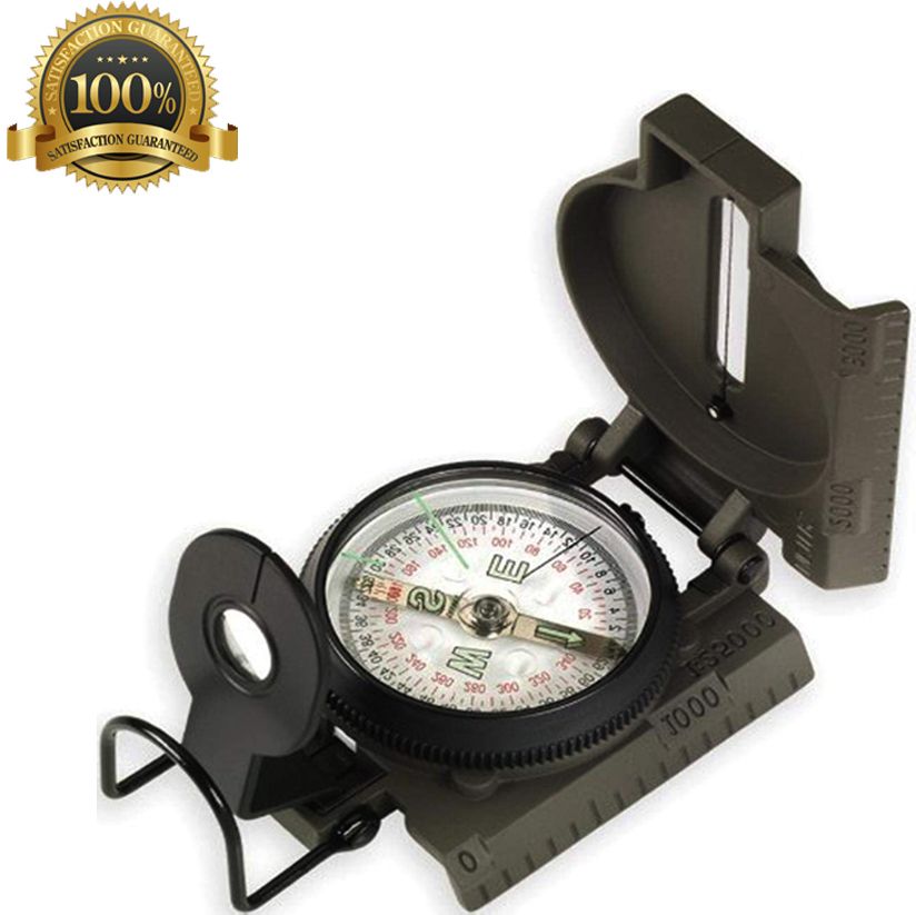 lensatic Multifunctional Folding Metal Compass-picture-20