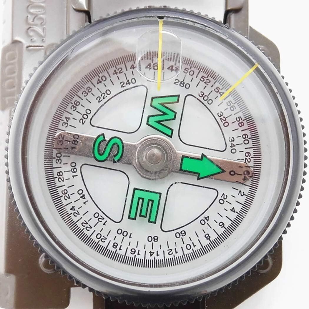 justakeit Magnetic Military Folding Scale Pocket Suitable for Camping Outdoor Compass-picture-26