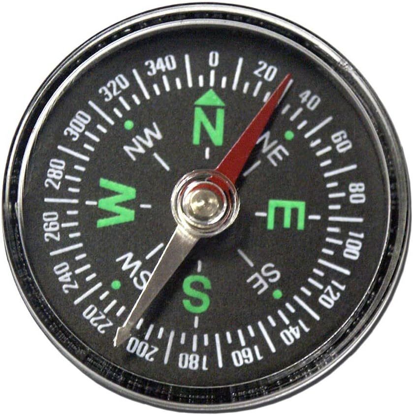 kebica Mini Compass Pocket Button Design Compass for Hiking, Camping 1 pc Compass-picture-12