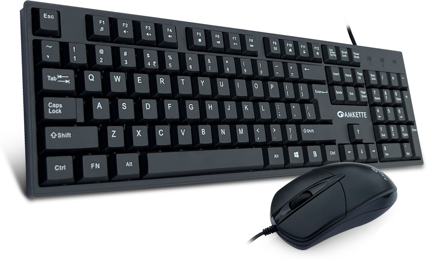 AMKETTE Lexus Multimedia Wired Keyboard and Mouse Combo Set-image-16