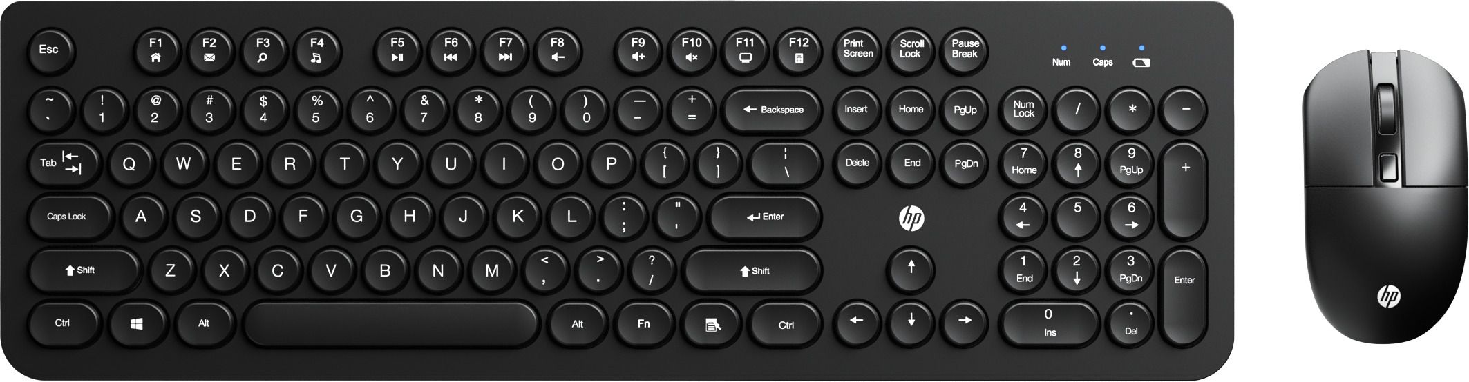 HP KM270 Wireless Mouse and Keyboard Combo Combo Set