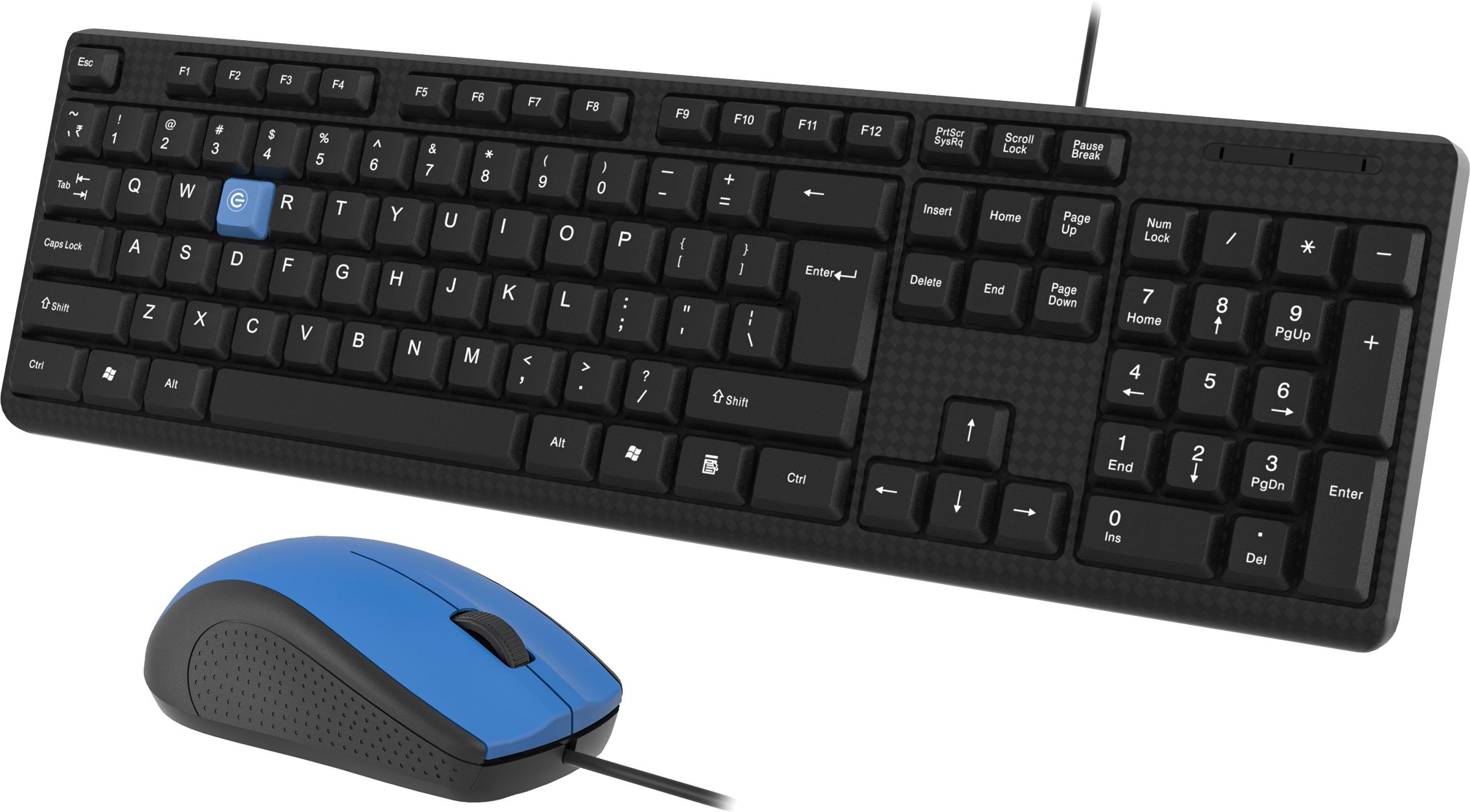 EVM Wired Keyboard Mouse Combo with Adjustable Height & 1000 DPI Combo Set-picture-27