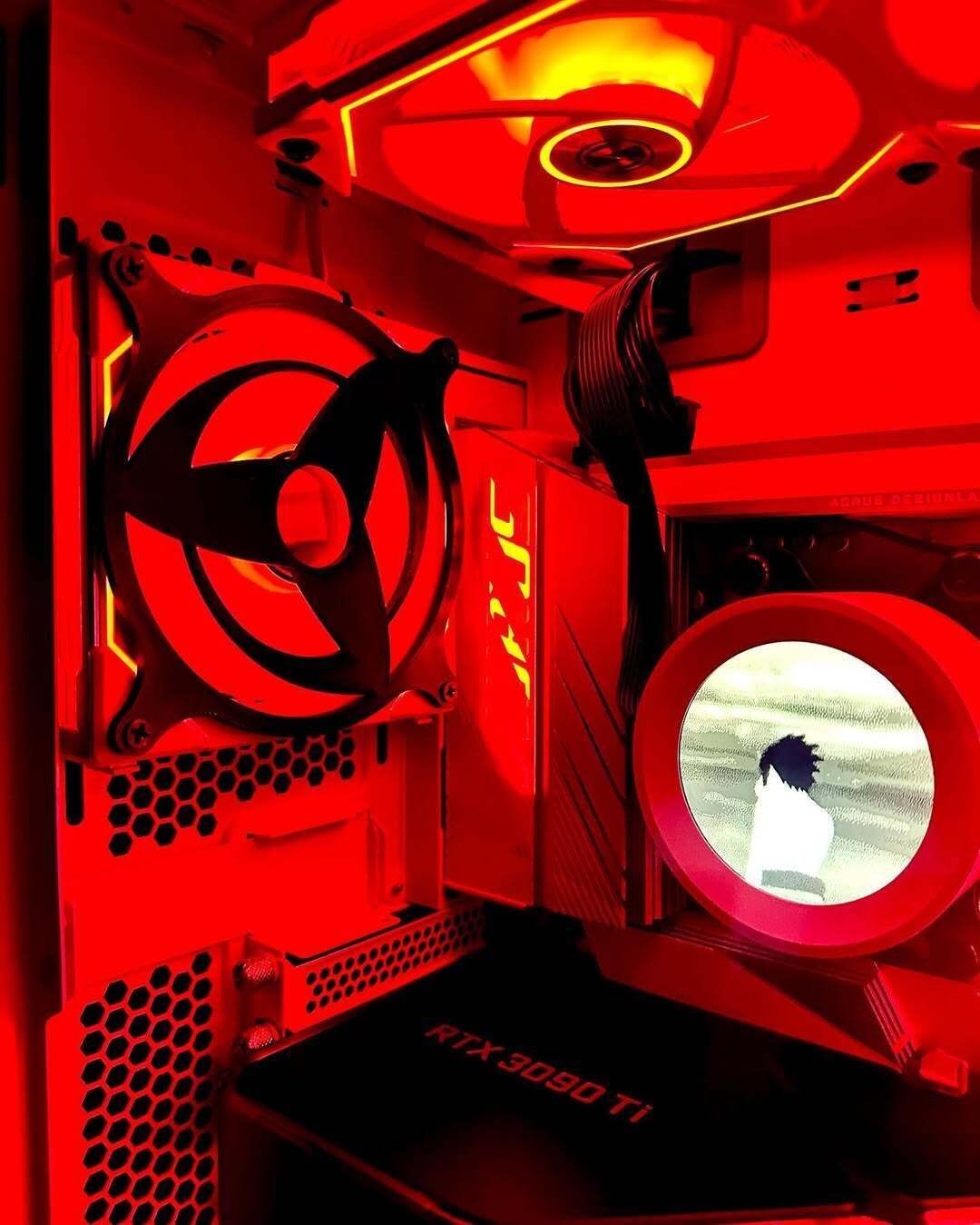 Bhootia Sharingan Themed PC Fan Grill Combo Set-picture-39