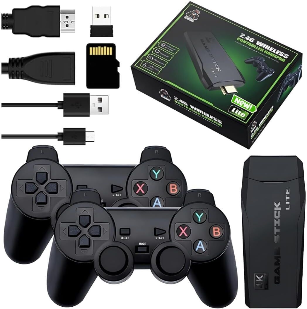ShikharRetails Built-in Classic Games 2.4G Wireless Game Stick HDMI Plug Game Combo Set Designed for Gaming-picture-33