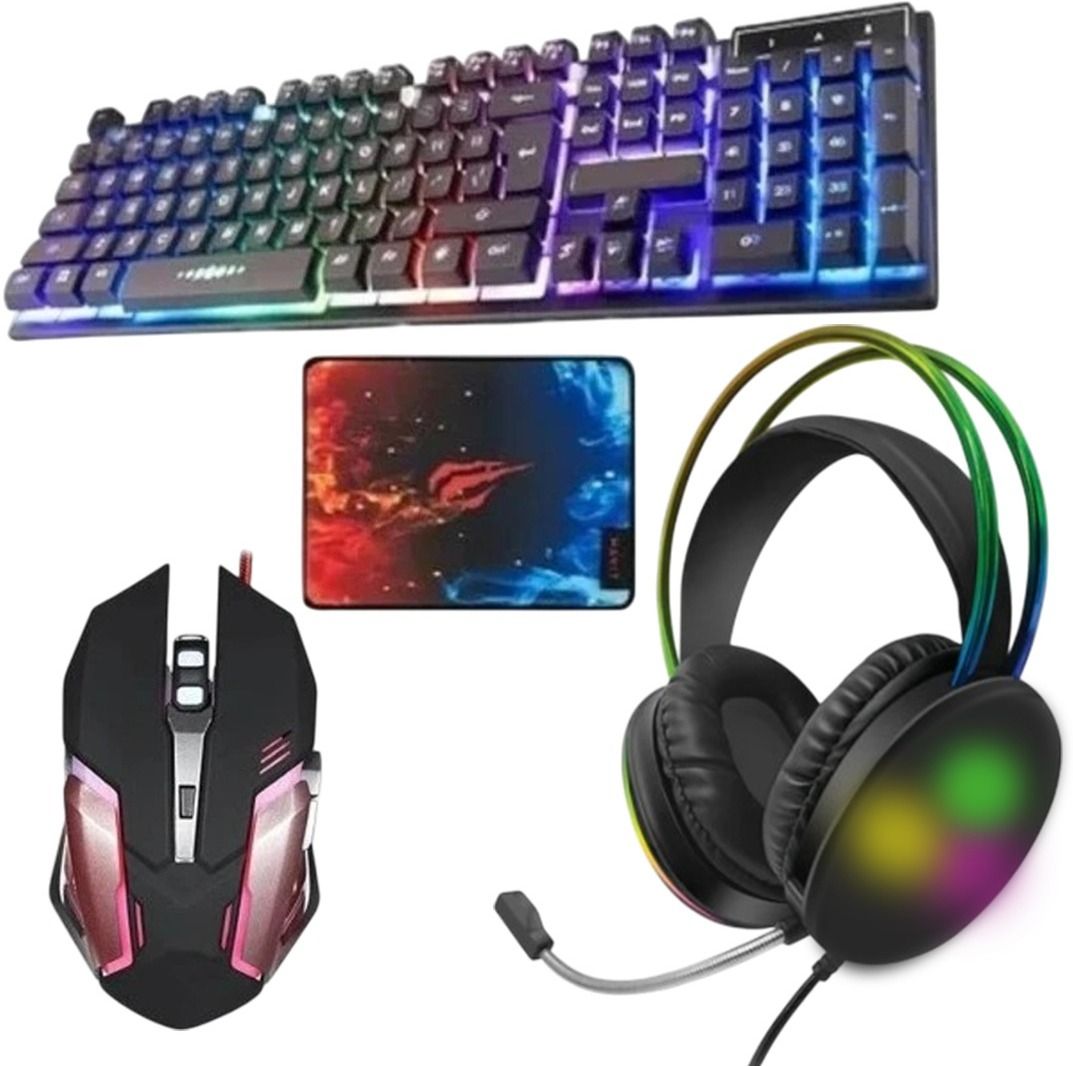 ENTWINO 4 in 1 Gaming Keyboard Mouse Combo With Gaming Headphone + Mousepad Combo Combo Set Designed for Gaming-picture-25